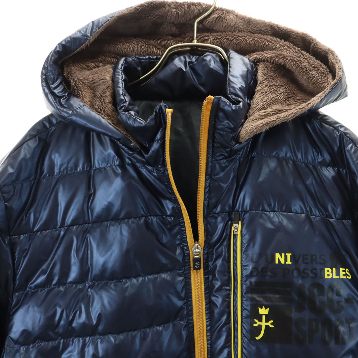 Castelbajac sport カステルバジャックスポーツ ダウンジャケット 48 ネイビー メンズ