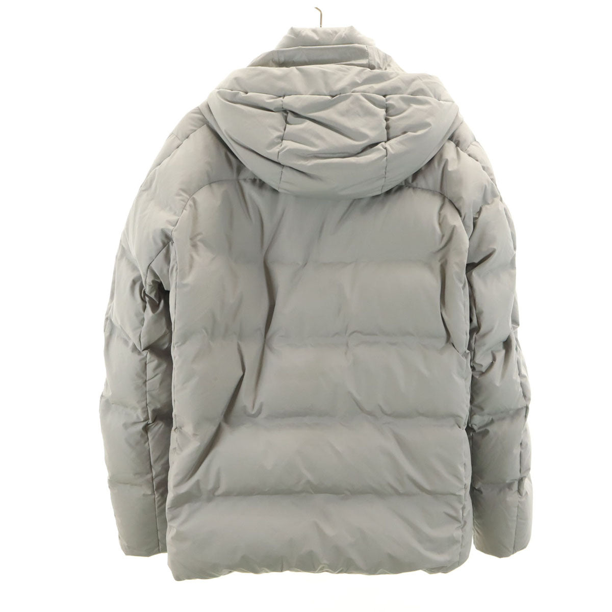 UNIQLO ユニクロ シームレス ダウンパーカー L グレー メンズ