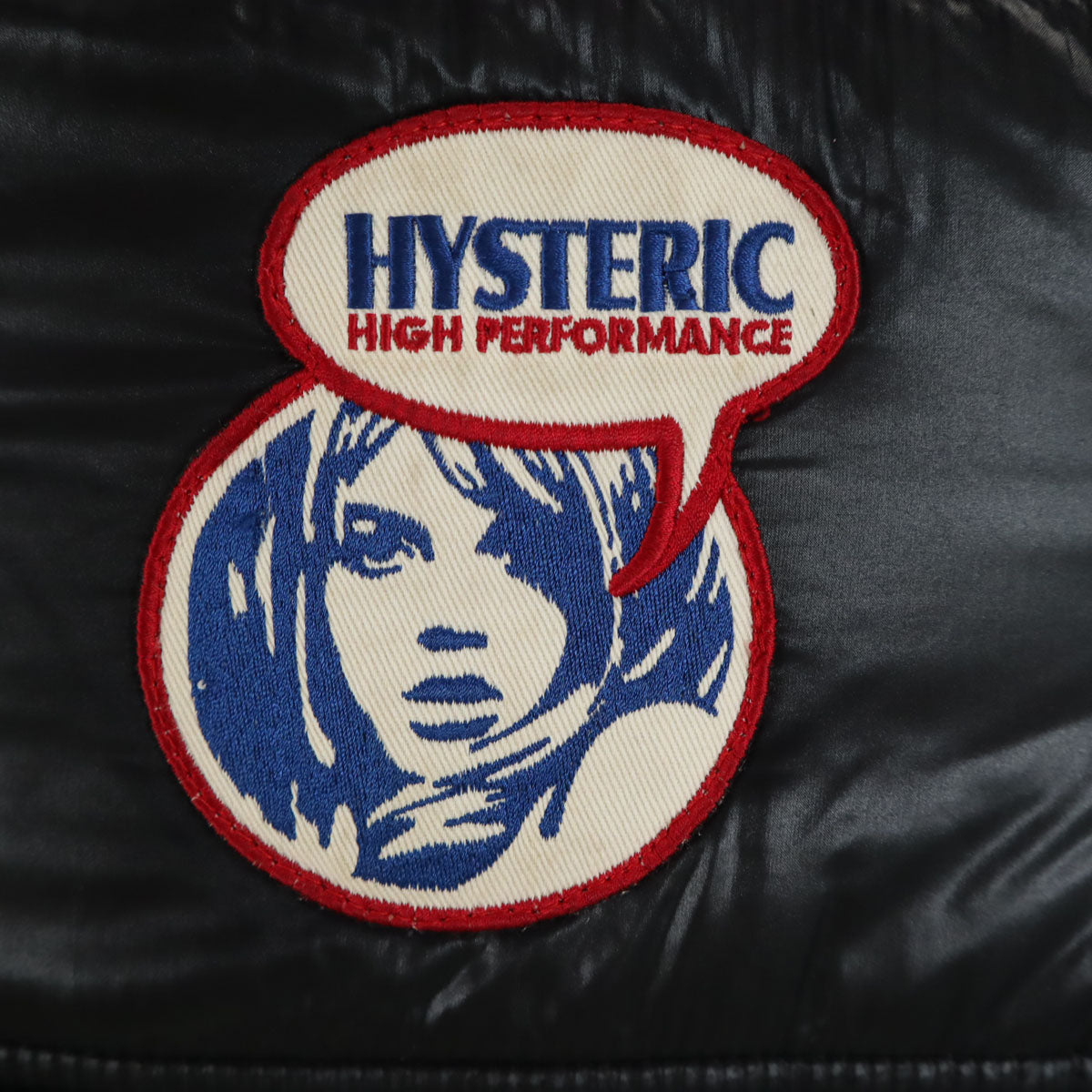 HYSTERIC GLAMOUR ヒステリックグラマー ナイロンタフタ 中綿ジャケット S チャコール メンズ