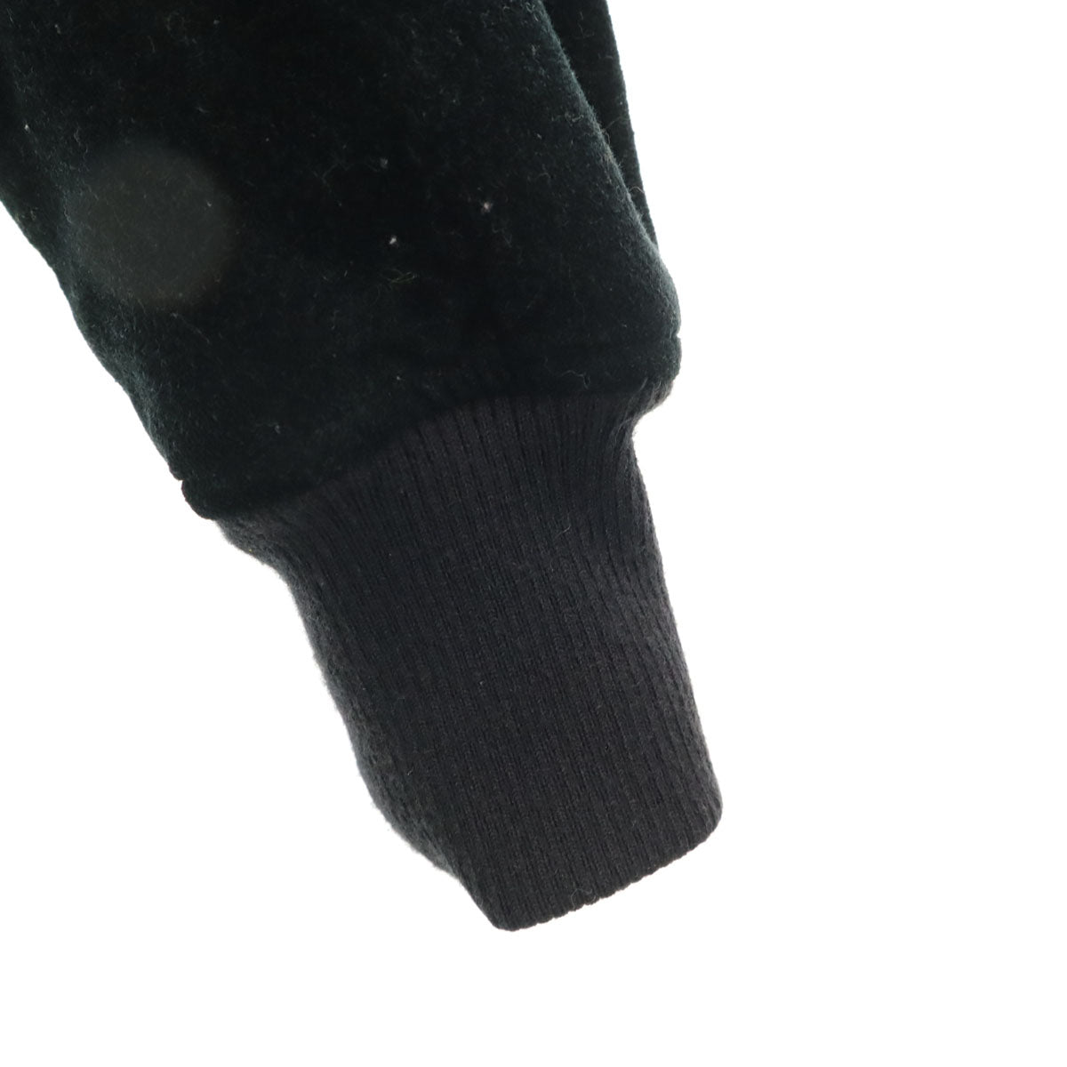 HYSTERIC GLAMOUR ヒステリックグラマー バック刺繍 ベロア ジャケット S ブラック 中綿 メンズ