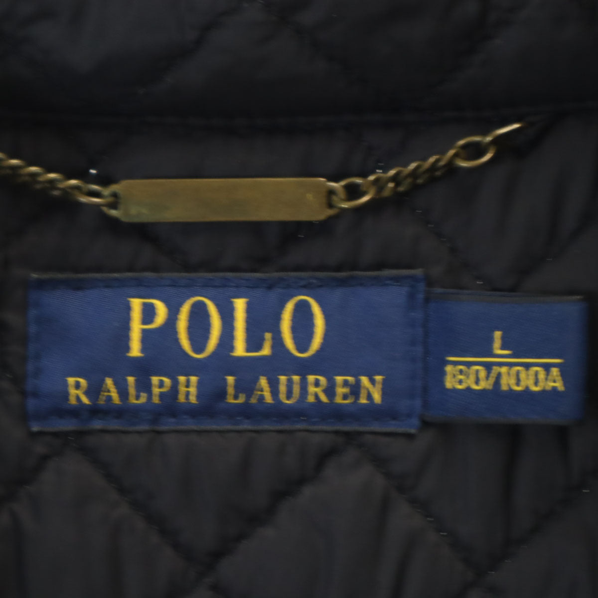 POLO RALPH LAUREN ポロラルフローレン キルティングジャケット L ブラック メンズ
