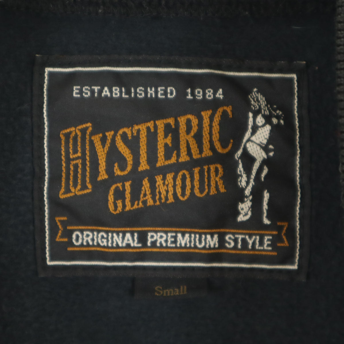 HYSTERIC GLAMOUR ヒステリックグラマー 日本製 フライトジャケット S ブラック メンズ