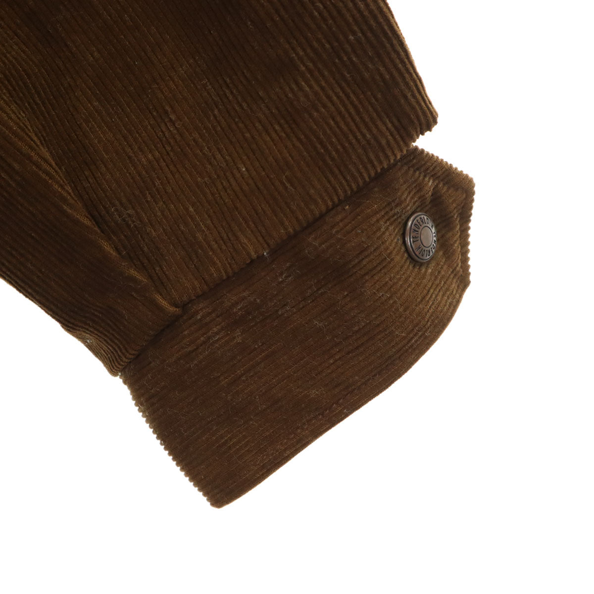 TENDERLOIN テンダーロイン 日本製 コーデュロイジャケット S ブラウン 裏ボア メンズ