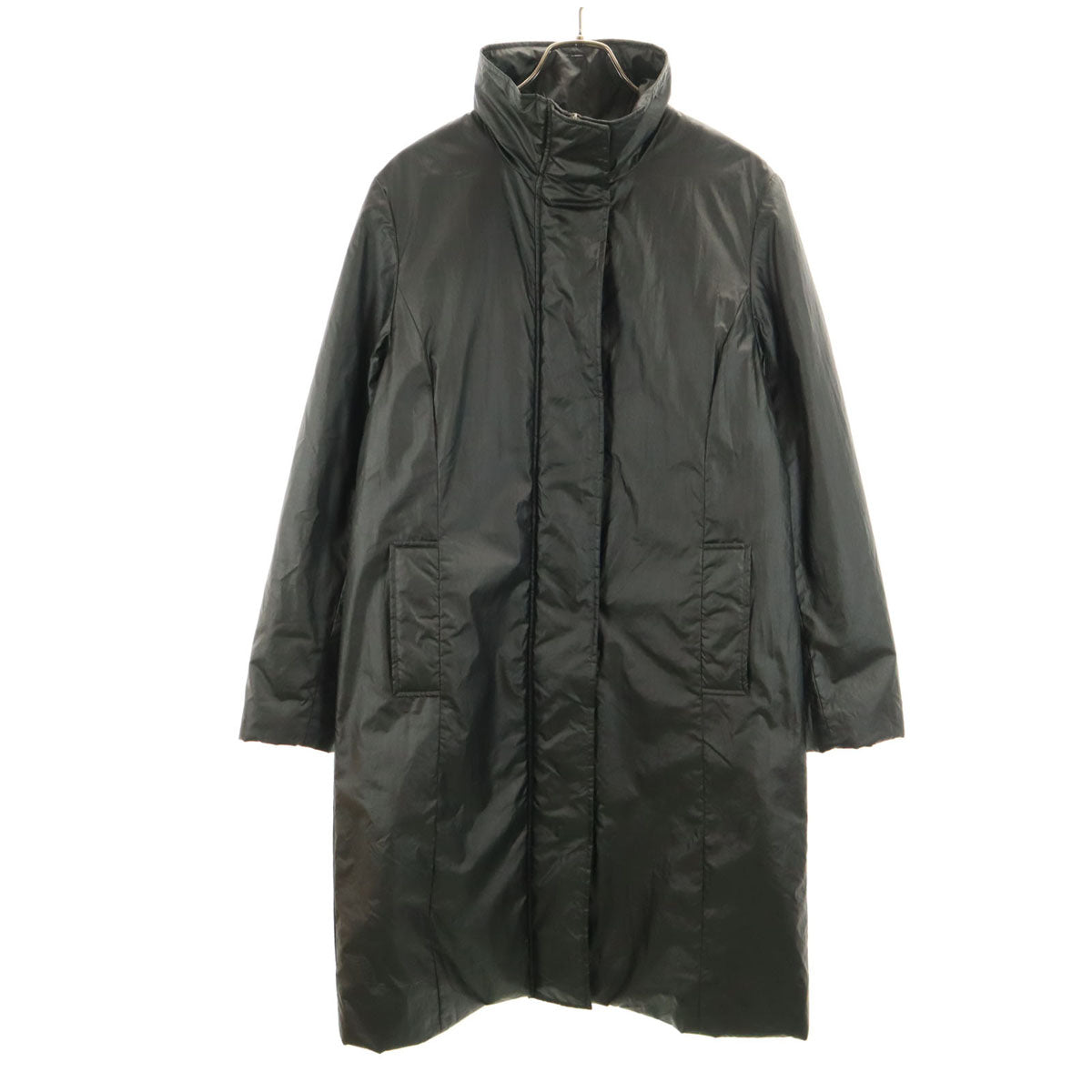 ARMANI EXCHANGE アルマーニエクスチェンジ 90s オールド コート M ガンメタ レディース