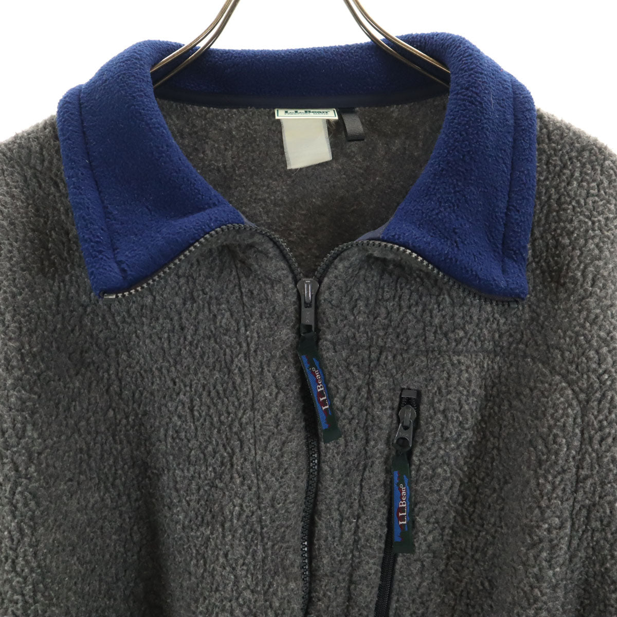 L.L.Bean エルエルビーン 80s 90s オールド フリースジャケット グレー アウトドア メンズ