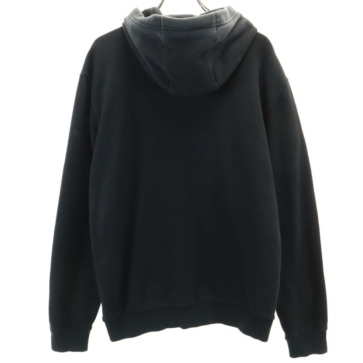 Emporio Armani エンポリオアルマーニ 長袖 スウェット ジップパーカー M ブラック メンズ