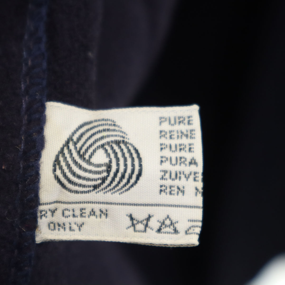 Austin Reed オースチンリード 80s ヴィンテージ スモーキングガウン ガウンコート XL ネイビー メンズ