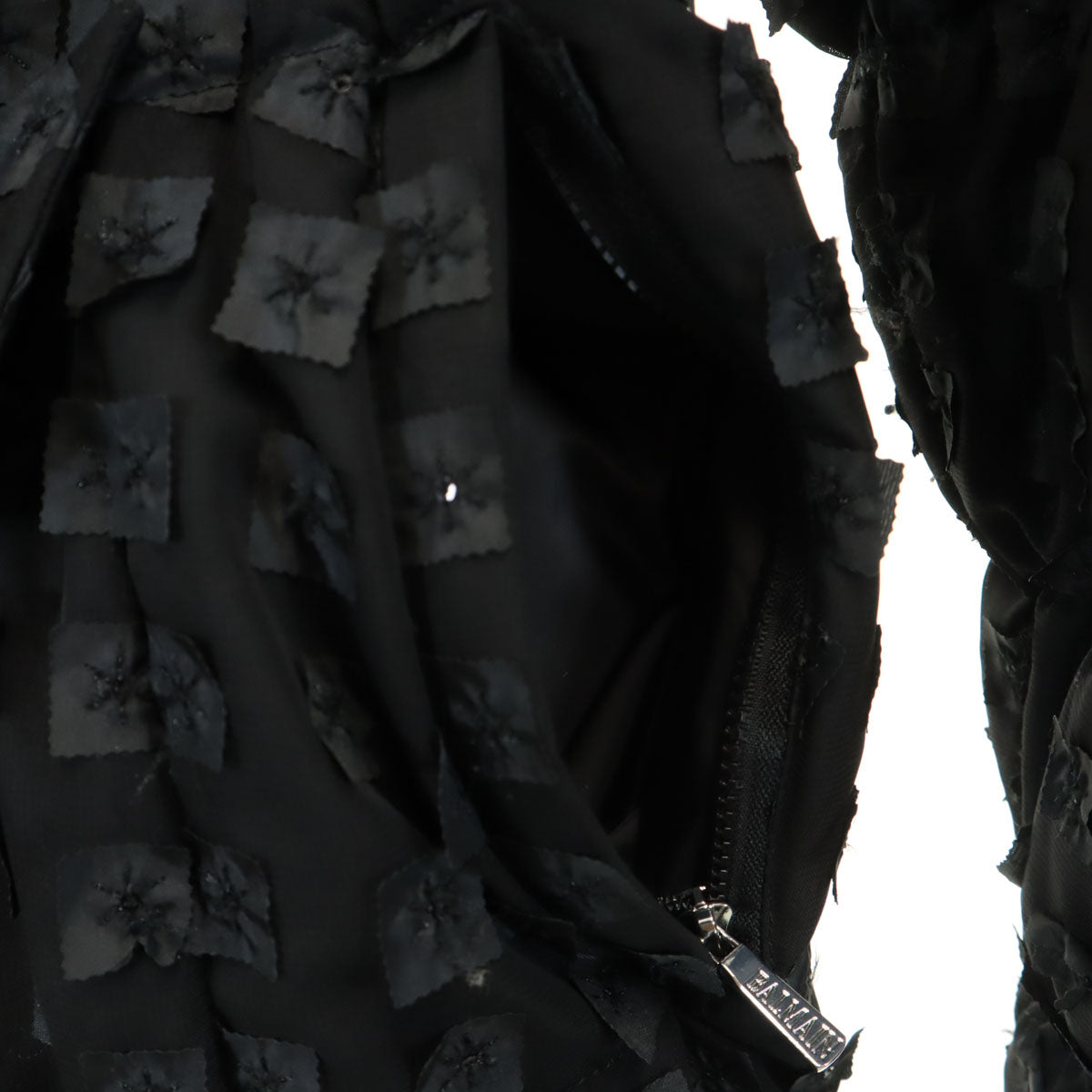 美品 BALMAIN バルマン ダウンジャケット L ブラック レディース