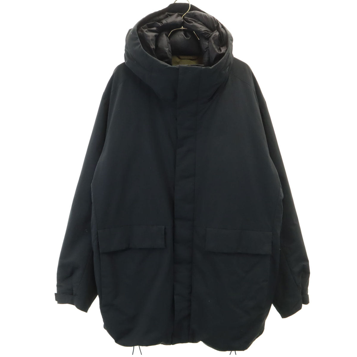 UNIQLO ユニクロ 長袖 ハイブリッド ダウンパーカー XXL ブラック ビッグサイズ メンズ