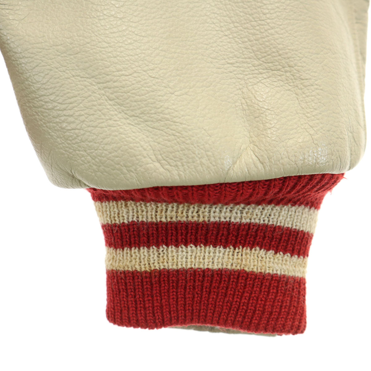 Golden Bear ゴールデンベア USA製 スタジャン M レッド メンズ