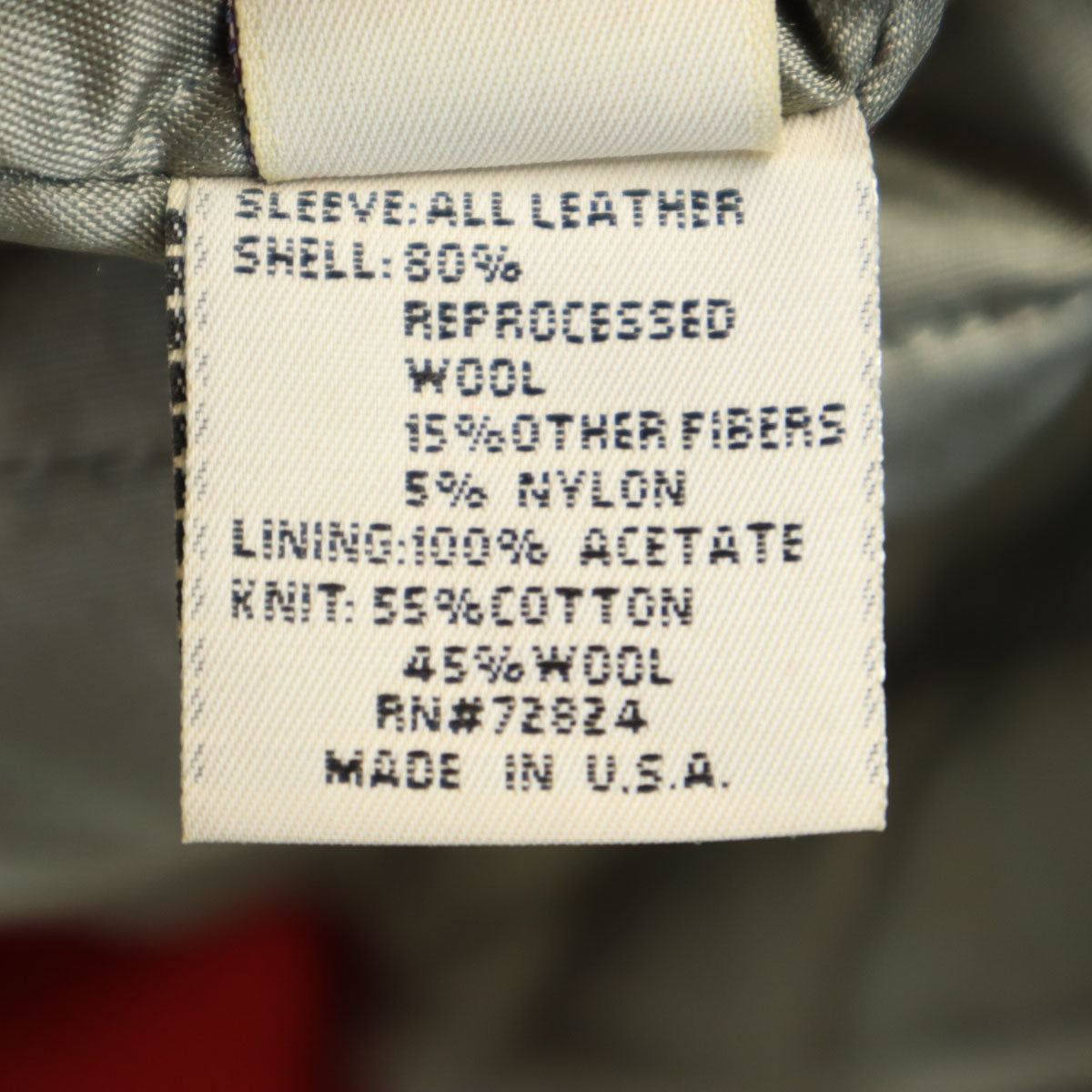 Golden Bear ゴールデンベア USA製 スタジャン M レッド メンズ