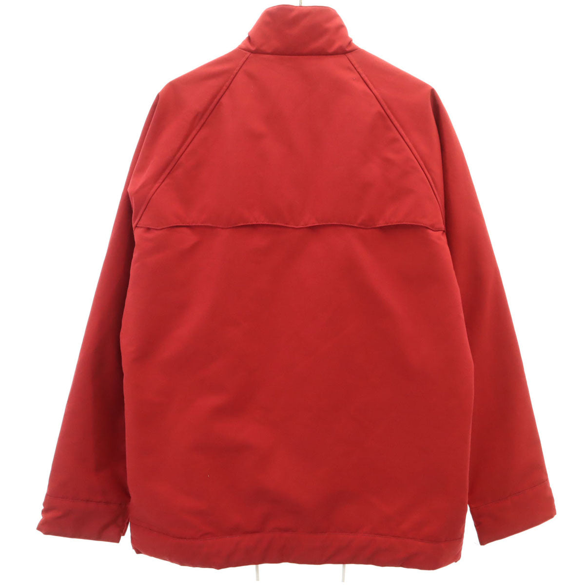 FRED PERRY フレッドペリー ハリントン 中綿ジャケット S レッド メンズ