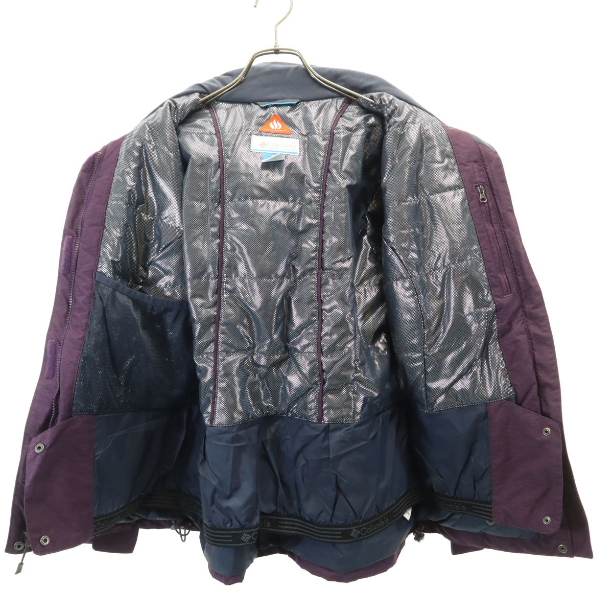 Columbia コロンビア 中綿ジャケット L パープル系 アウトドア レディース