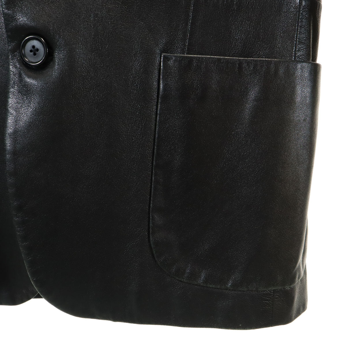 theory セオリー レザージャケット 38 ブラック メンズ