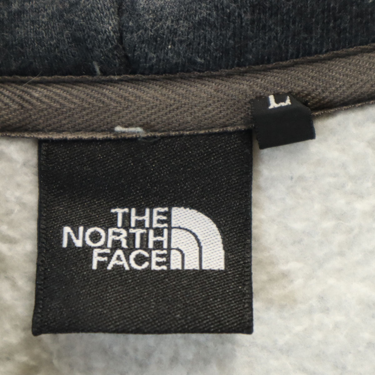 THE NORTH FACE ザノースフェイス 長袖 ジップパーカー L グレー アウトドア NT11530 メンズ