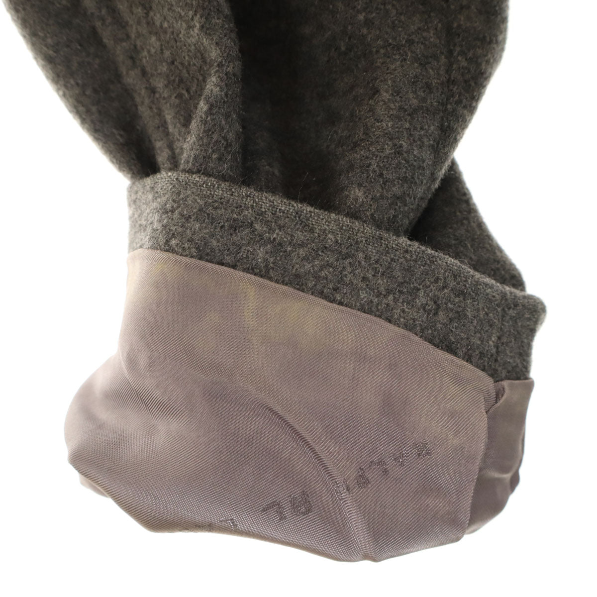 RALPH LAUREN ラルフローレン 日本製 カシミヤブレンド ステンカラーコート 7 グレー ハーフ丈 レディース