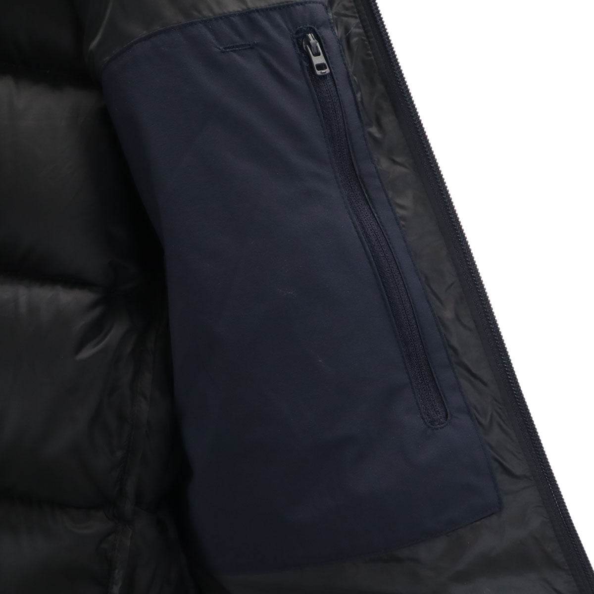 UNIQLO ユニクロ シームレス ダウンパーカー XL ネイビー メンズ