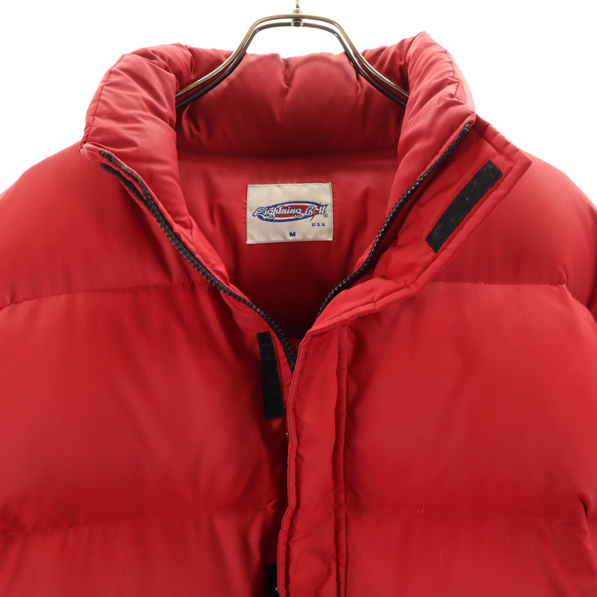 Lightning Bolt ライトニングボルト ダウンジャケット M レッド メンズ