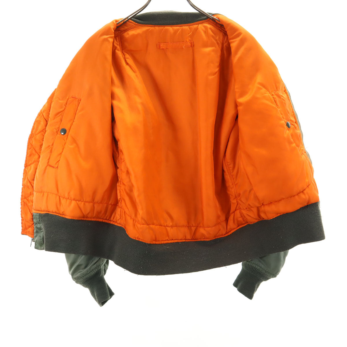 US ARMY アメリカ軍 80s ヴィンテージ MA-1 フライトジャケット S セージグリーン ミリタリー メンズ