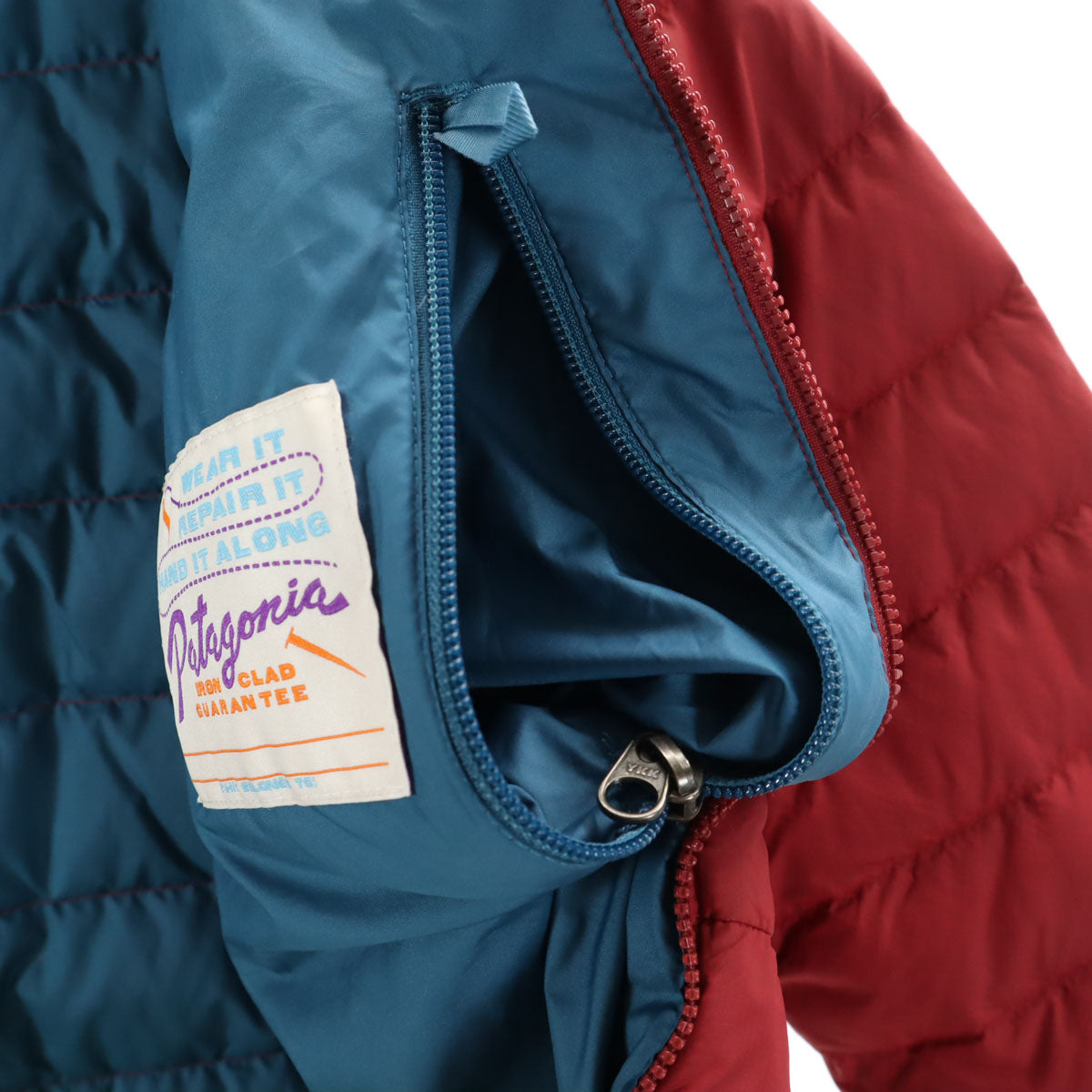 patagonia パタゴニア ダウンジャケット L 12 レッド 68625FA22 アウトドア ポケッタブル キッズ