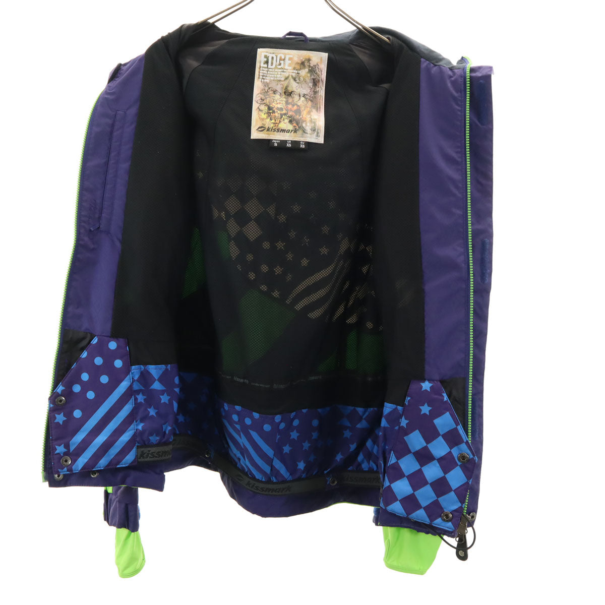 Kissmark キスマーク スキー ジャケット S パープル メンズ