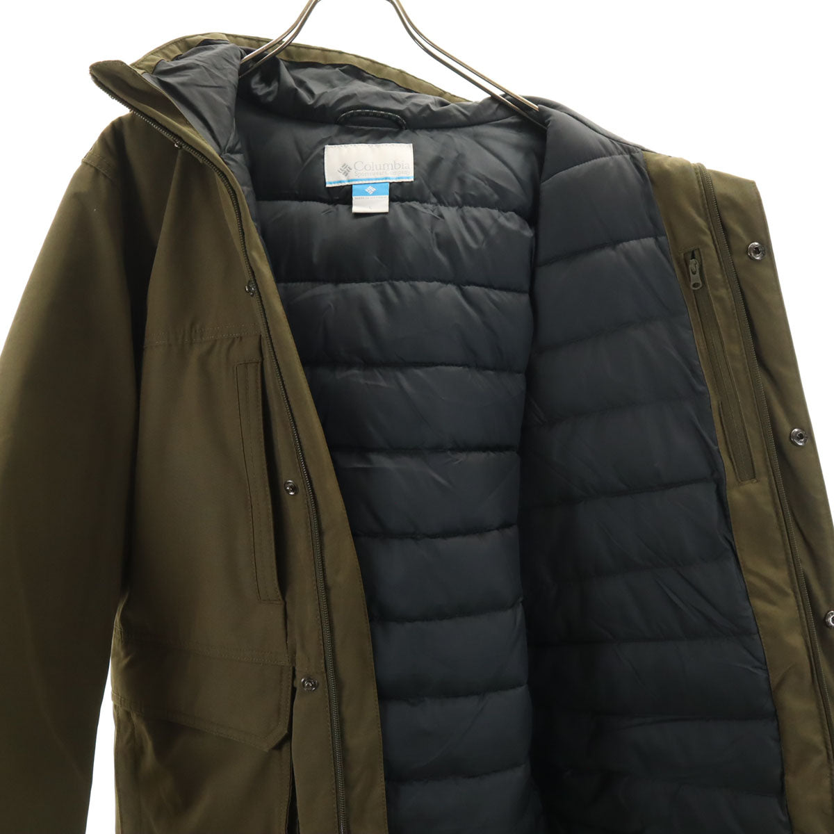 Columbia コロンビア マーカム ピーク マウンテンパーカー L カーキ ジャケット 中綿 アウトドア メンズ