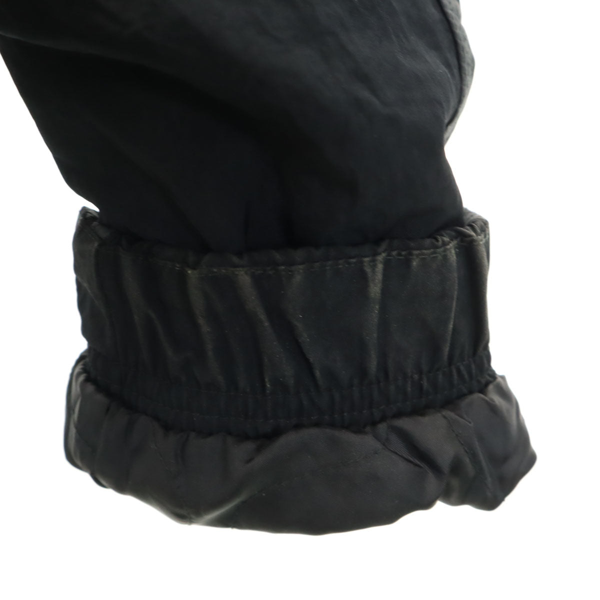 NIKE ナイキ ボア切替 キルティングジャケット S ブラック メンズ