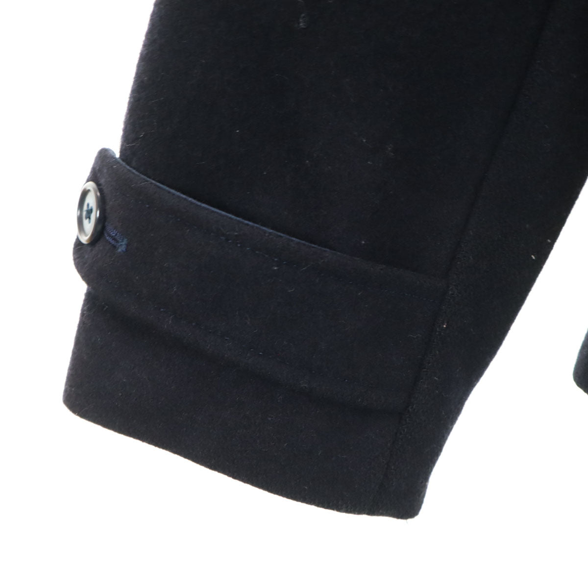 URBAN RESEARCH アーバンリサーチ 日本製 ダブルブレスト ウールコート M ネイビー メンズ