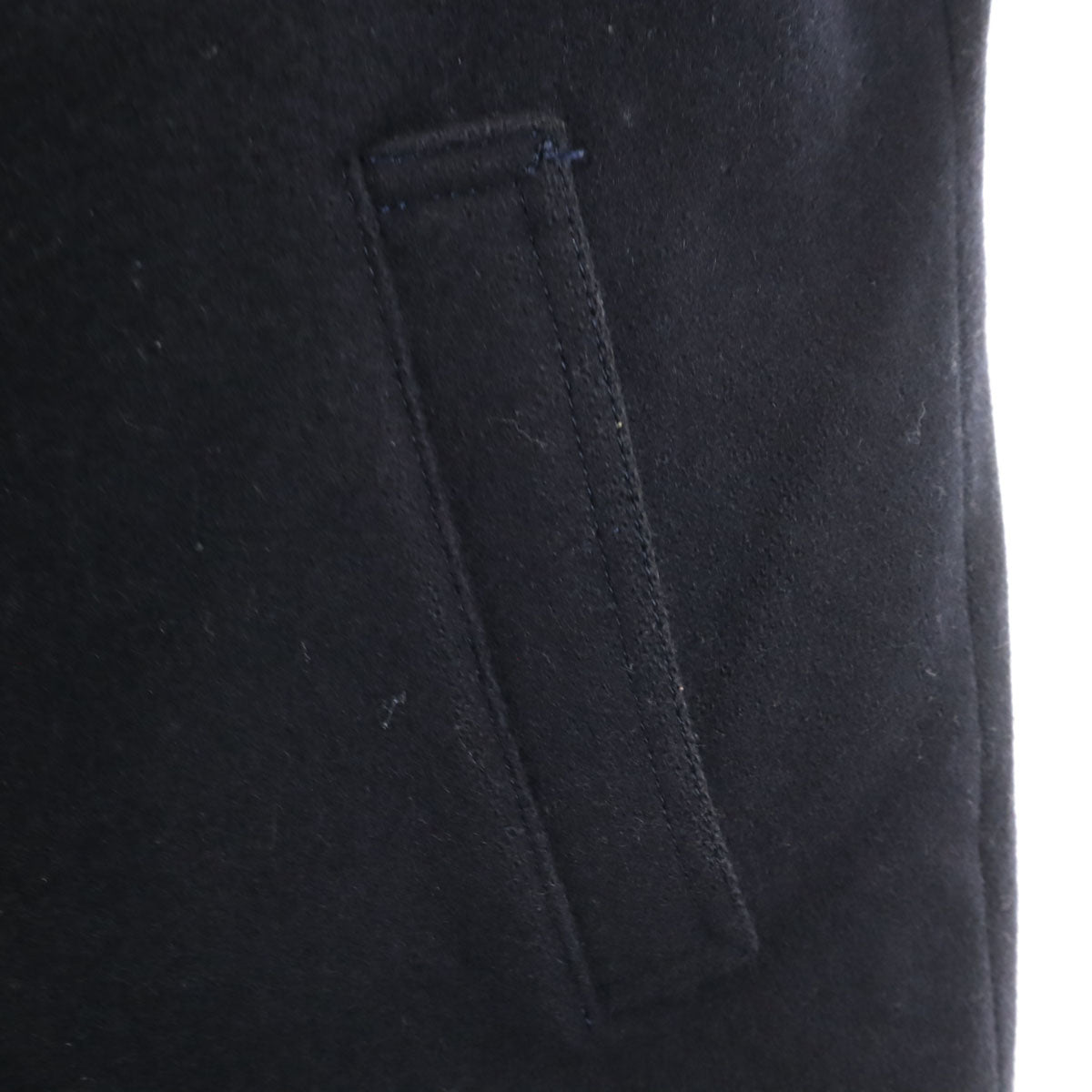 URBAN RESEARCH アーバンリサーチ 日本製 ダブルブレスト ウールコート M ネイビー メンズ