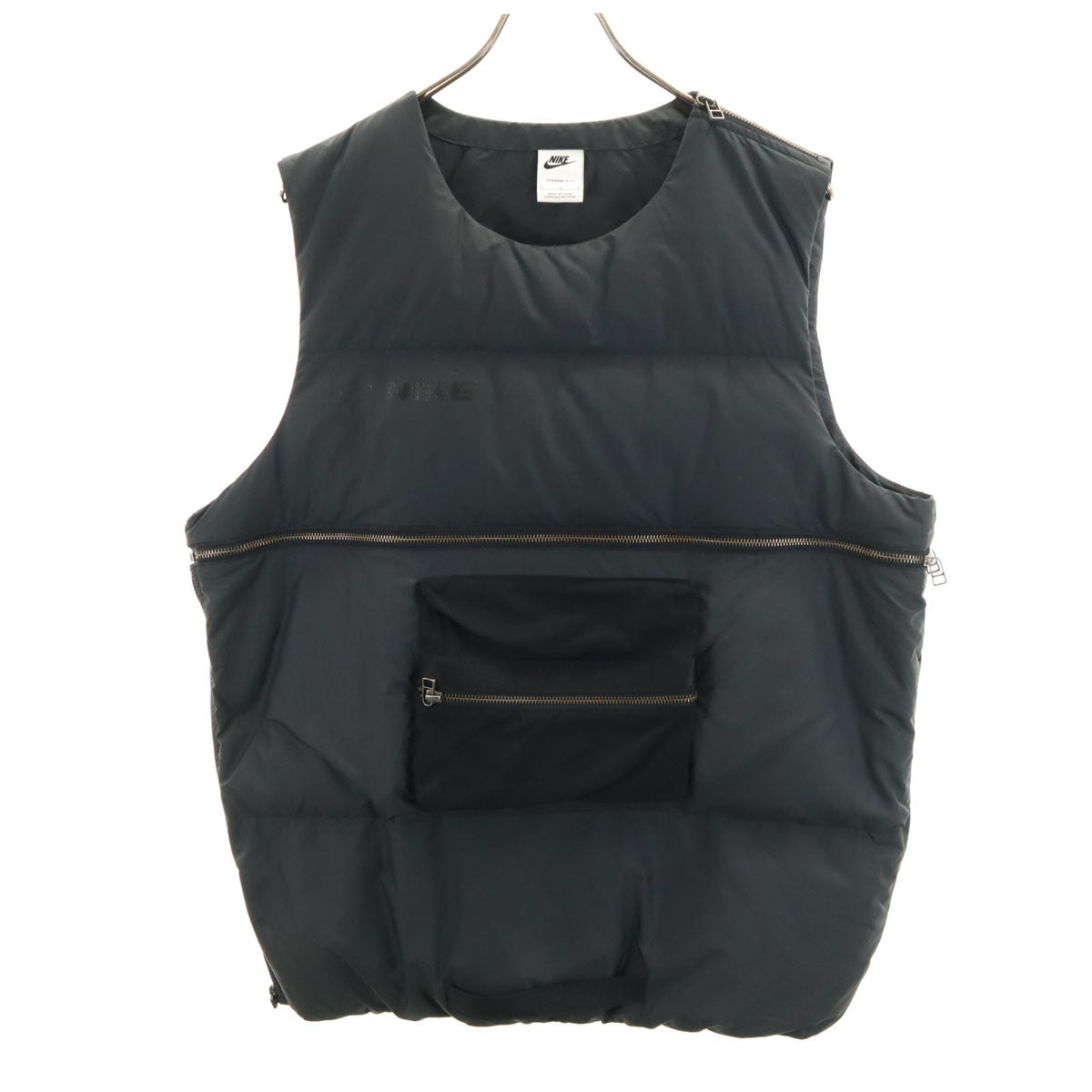 NIKE ナイキ ダウンベスト L ブラック メンズ