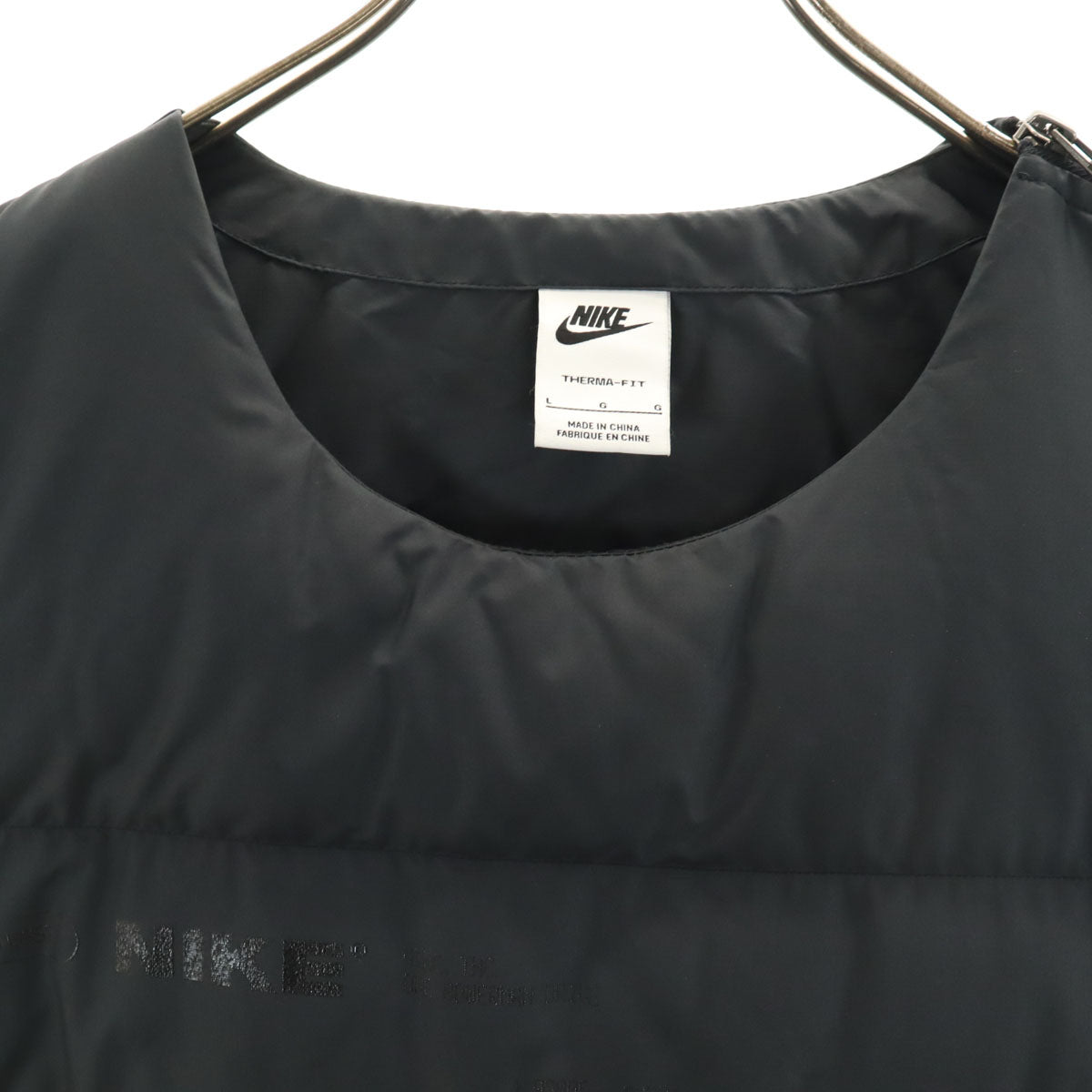 NIKE ナイキ ダウンベスト L ブラック メンズ