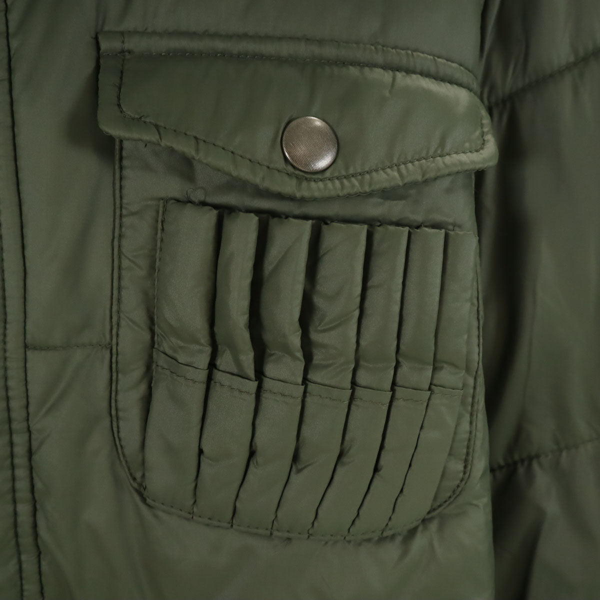 DIESEL ディーゼル 中綿ジャケット S カーキ メンズ