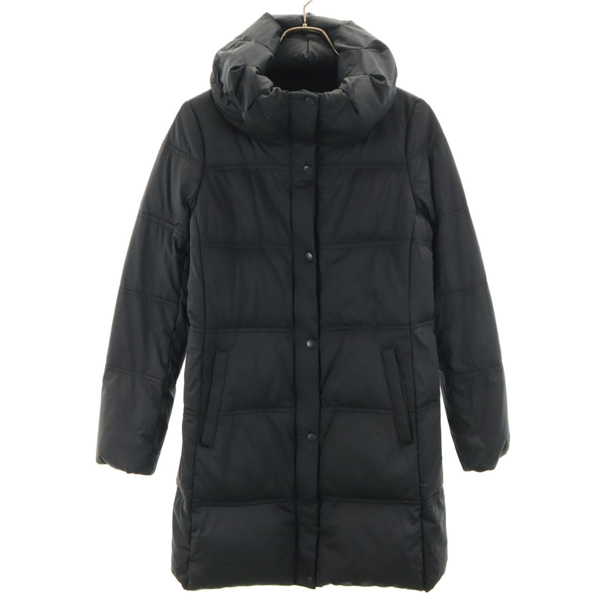 美品 Khaju カージュ ダウンコート 36 チャコール シップス レディース