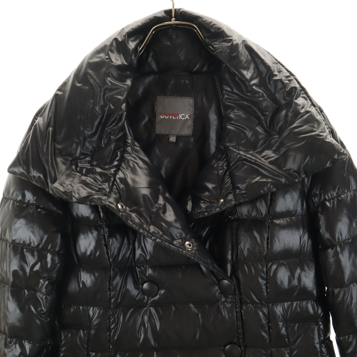 美品 DUVETICA デュベティカ Radine ダウンコート 40 ブラック レディース