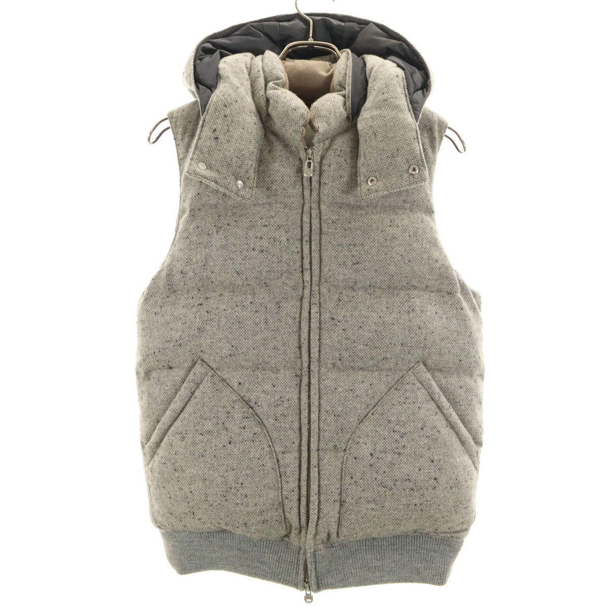 WHITE MOUNTAINEERING ホワイトマウンテニアリング 2010AW ダウンベスト S グレー メンズ