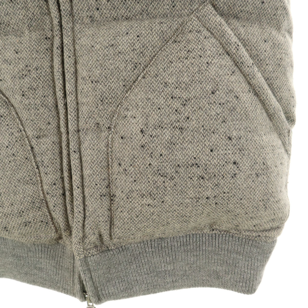 WHITE MOUNTAINEERING ホワイトマウンテニアリング 2010AW ダウンベスト S グレー メンズ