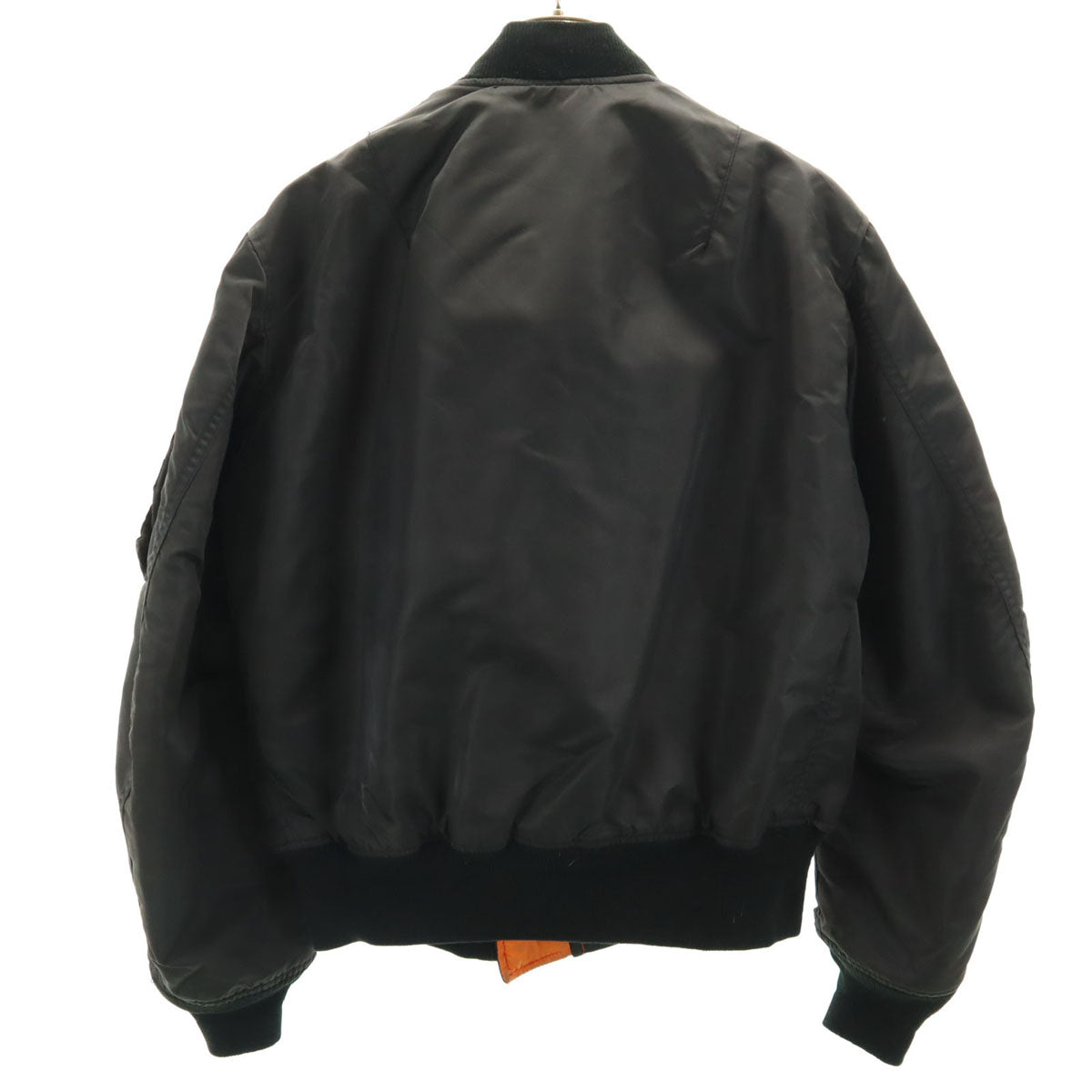 GREENBRIER IND グリーンブライヤー USA製 MA-1 フライトジャケット M ブラック ミリタリー メンズ