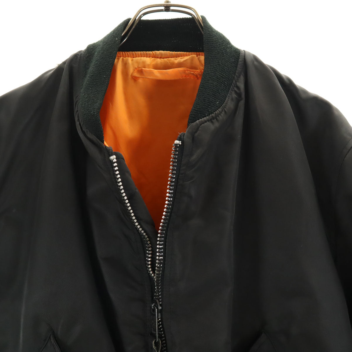 GREENBRIER IND グリーンブライヤー USA製 MA-1 フライトジャケット M ブラック ミリタリー メンズ