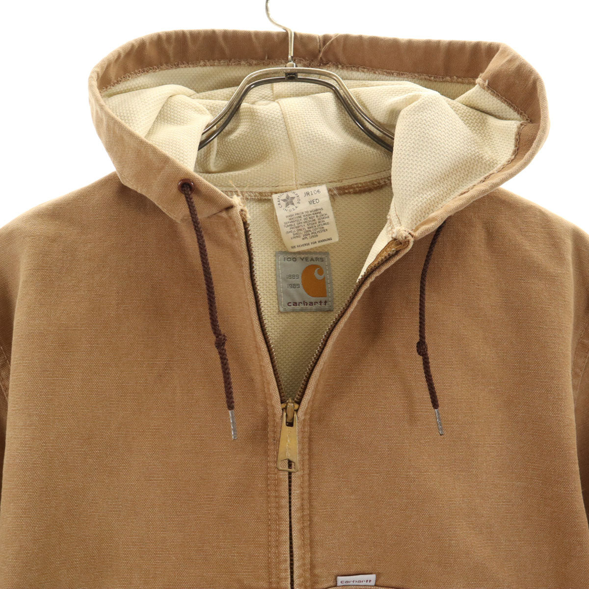 Carhartt カーハート 80s 100周年モデル JR106 USA製 オールド ダック アクティブ ジャケット M ブラウン メンズ
