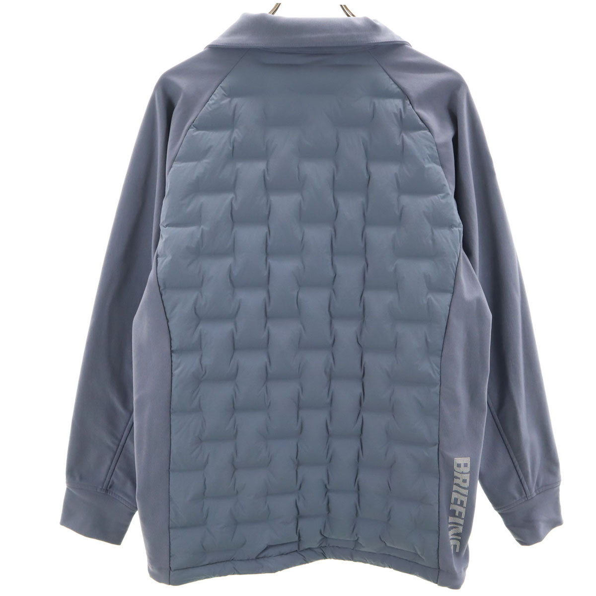 美品 BRIEFING ブリーフィング ゴルフ 中綿ジャケット L ブルー系 メンズ