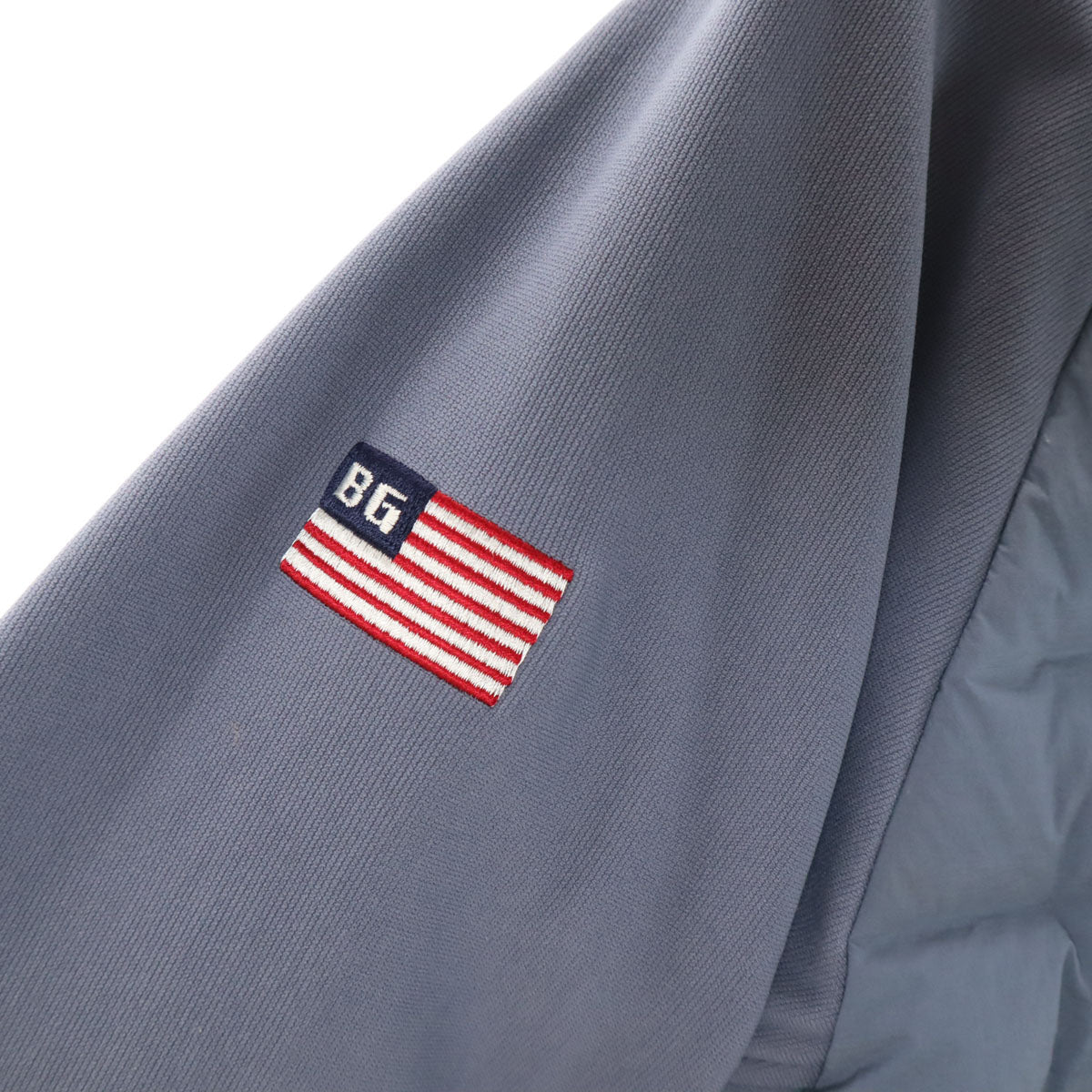 美品 BRIEFING ブリーフィング ゴルフ 中綿ジャケット L ブルー系 メンズ