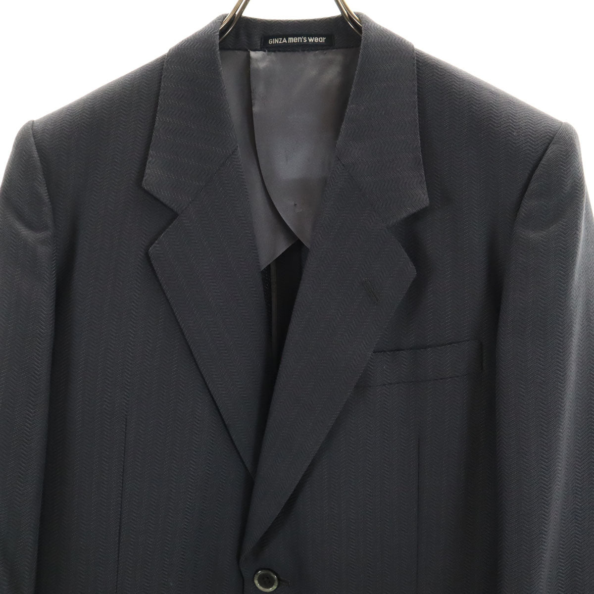 TISSUS LANVIN ティス ランバン 90s オールド テーラードジャケット グレー系 メンズ