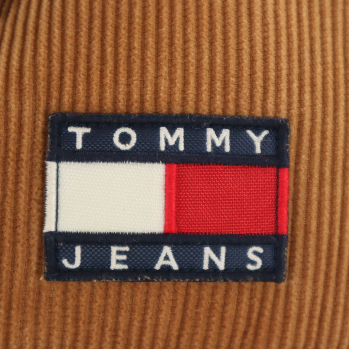 TOMMY JEANS トミージーンズ コーデュロイ 中綿ジャケット XS ベージュ系 レディース