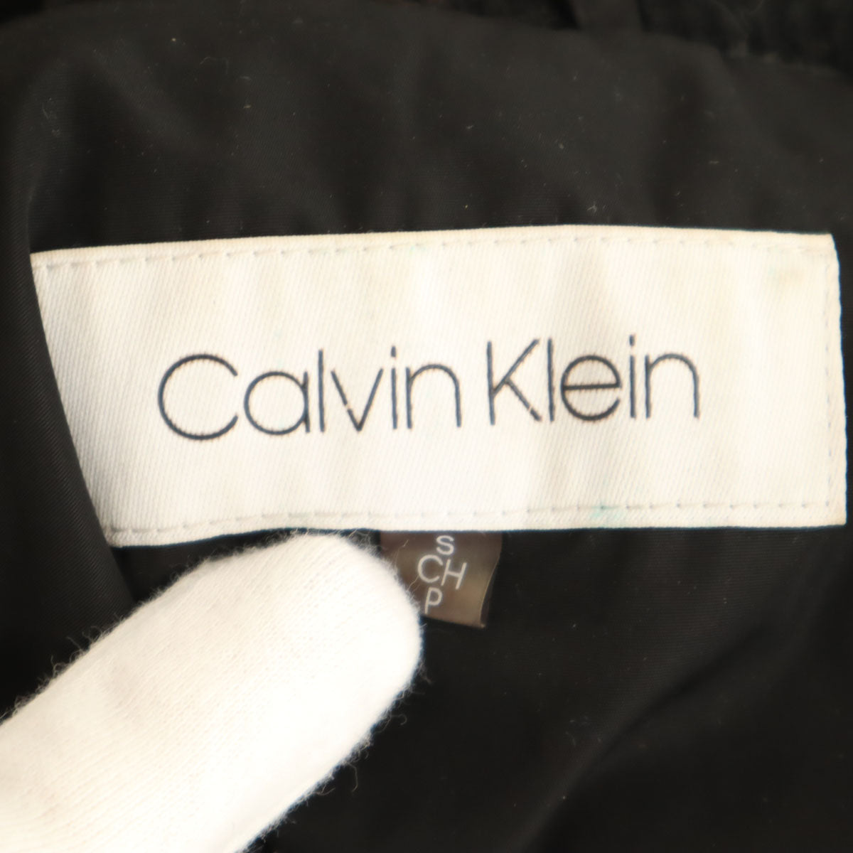 Calvin klein カルバンクライン 中綿ベスト S ブラック レディース