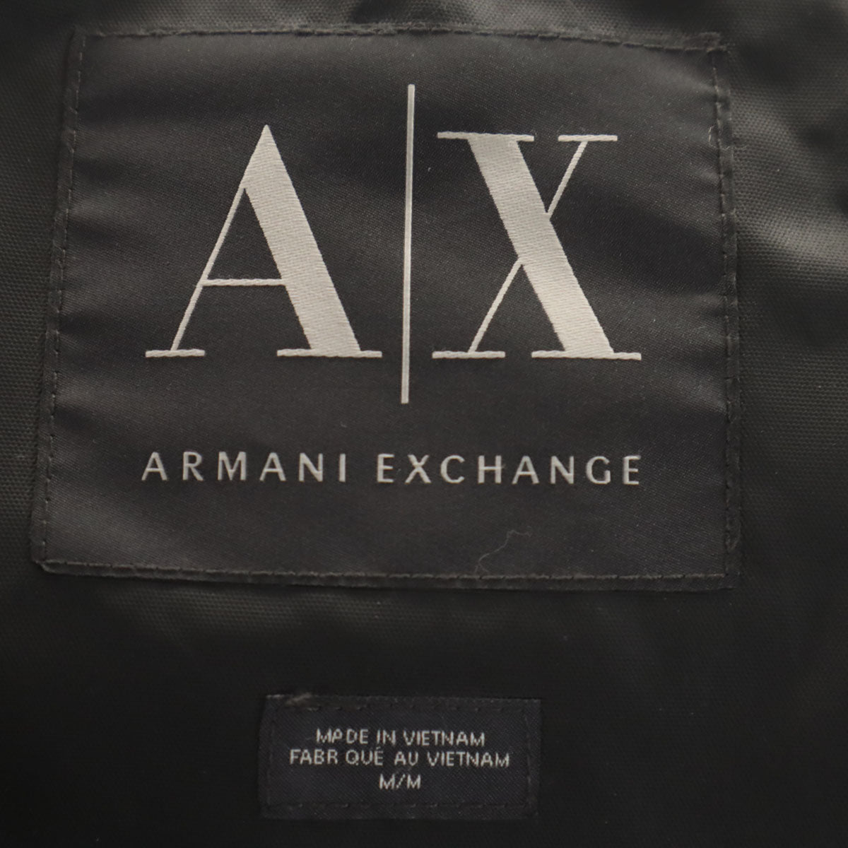 ARMANI EXCHANGE アルマーニエクスチェンジ ダウンジャケット M ブラック メンズ