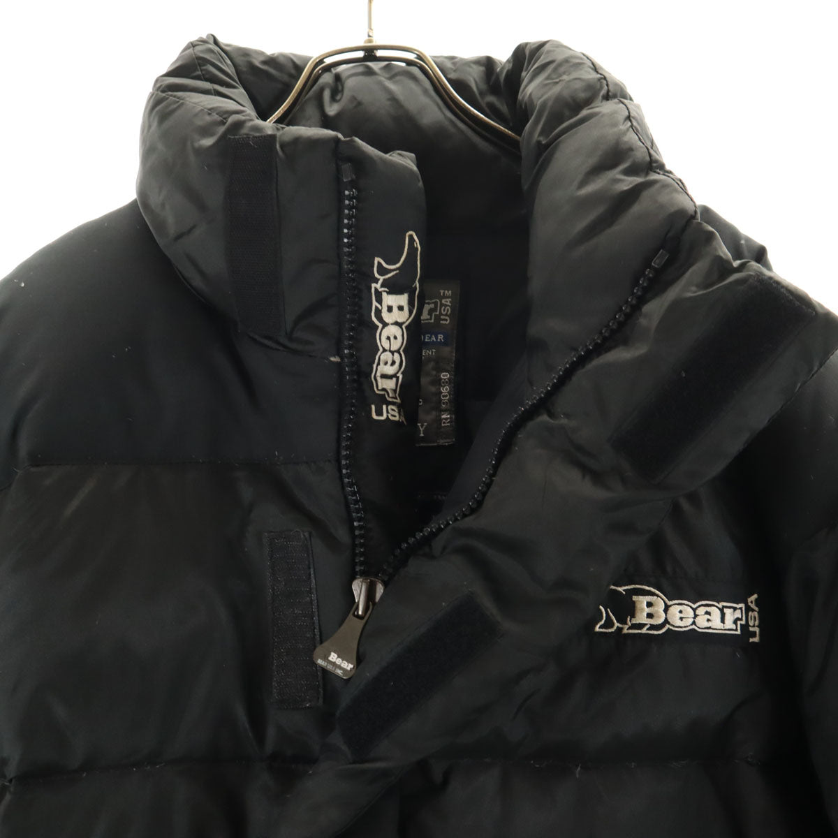 Bear ベアー ダウンジャケット XL ブラック メンズ