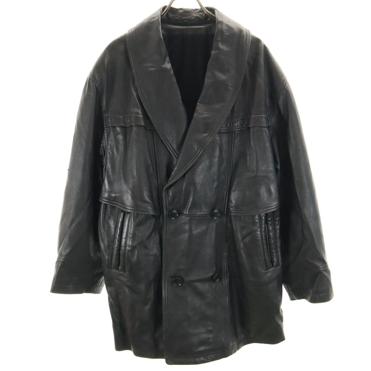 レザージャケット XL ブラック メンズ