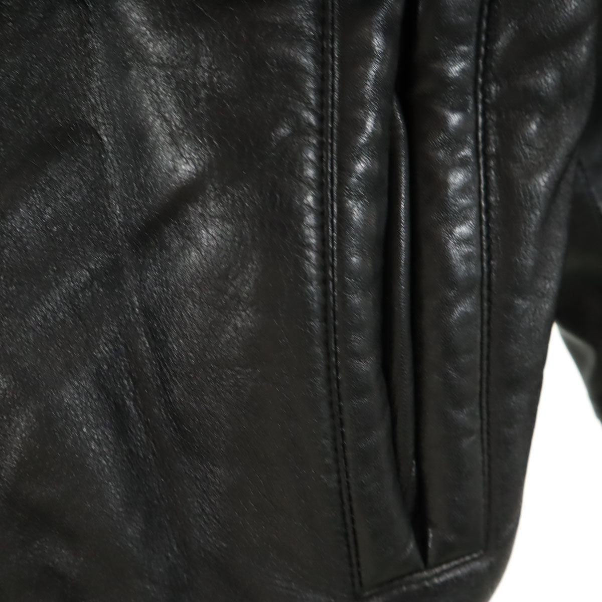 レザージャケット XL ブラック メンズ