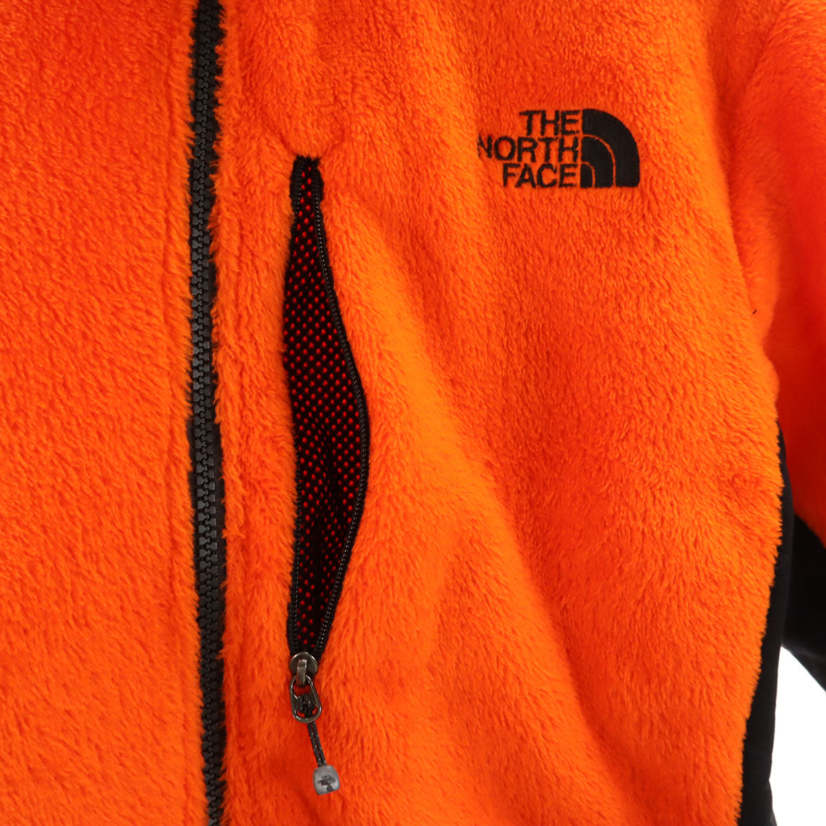美品 THE NORTH FACE ノースフェイス バーサミッド フリースジャケット L オレンジ NA61206 アウトドア POLARTEC メンズ