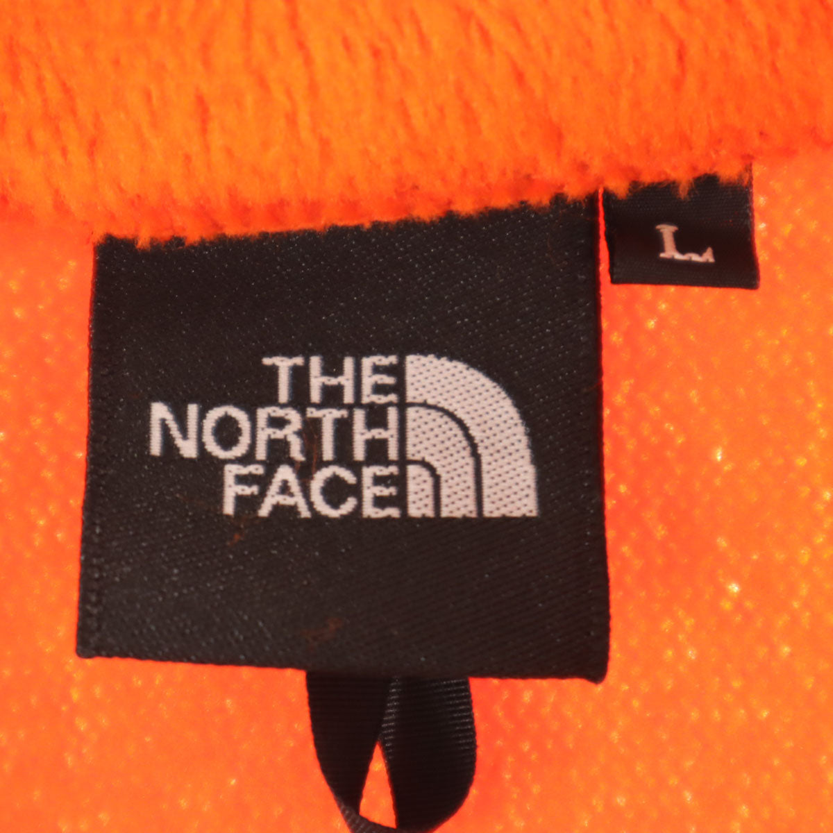 美品 THE NORTH FACE ノースフェイス バーサミッド フリースジャケット L オレンジ NA61206 アウトドア POLARTEC メンズ